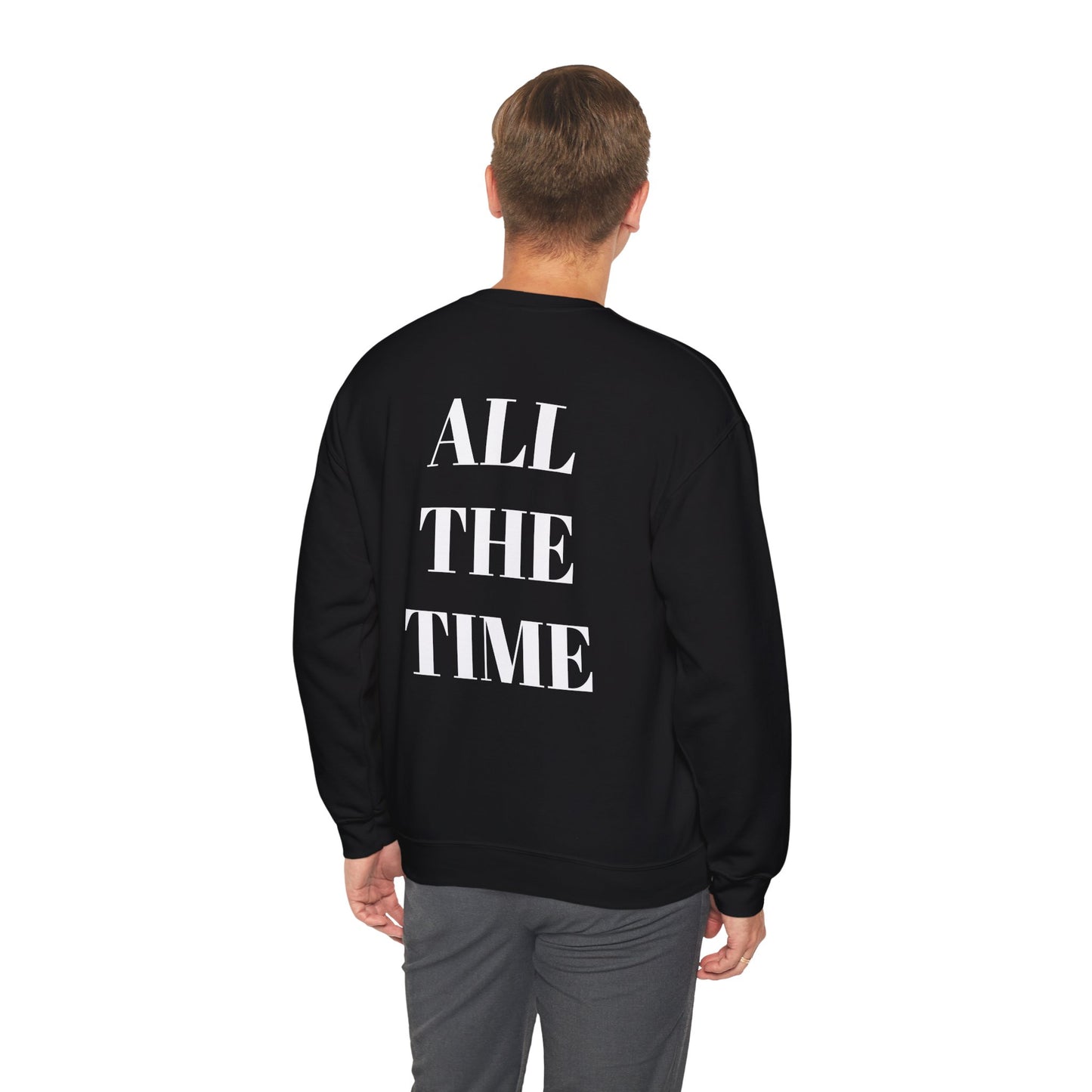 God is Good, All the Time Faith-Inspired Crewneck Sweatshirt