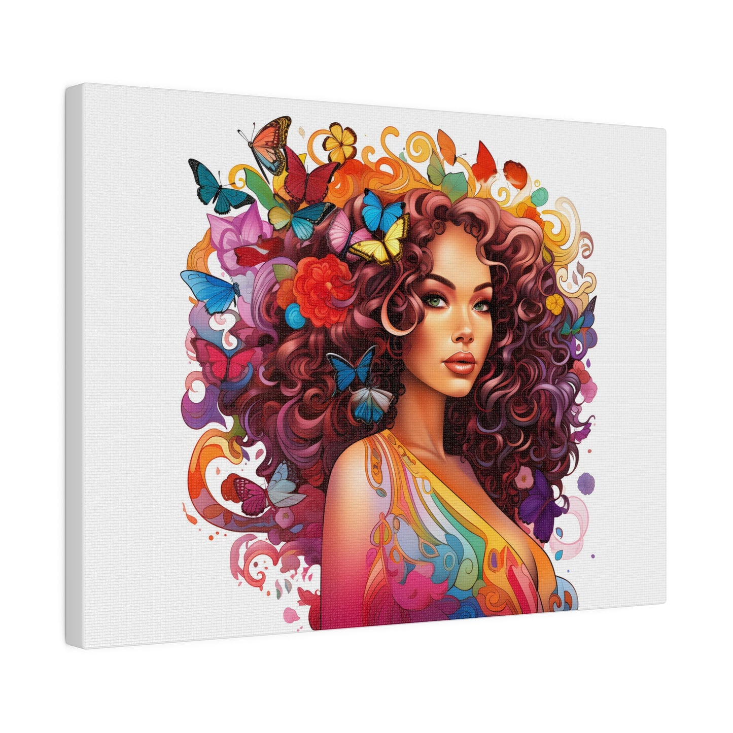 BGM Colorful Matte Canvas, Stretched, 0.75"