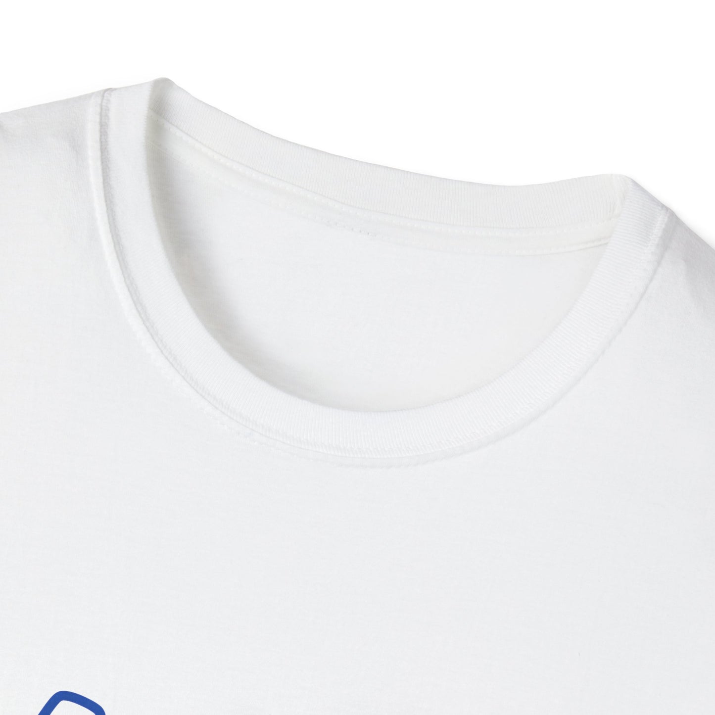 #MADE Blue Outline Unisex Softstyle T-Shirt