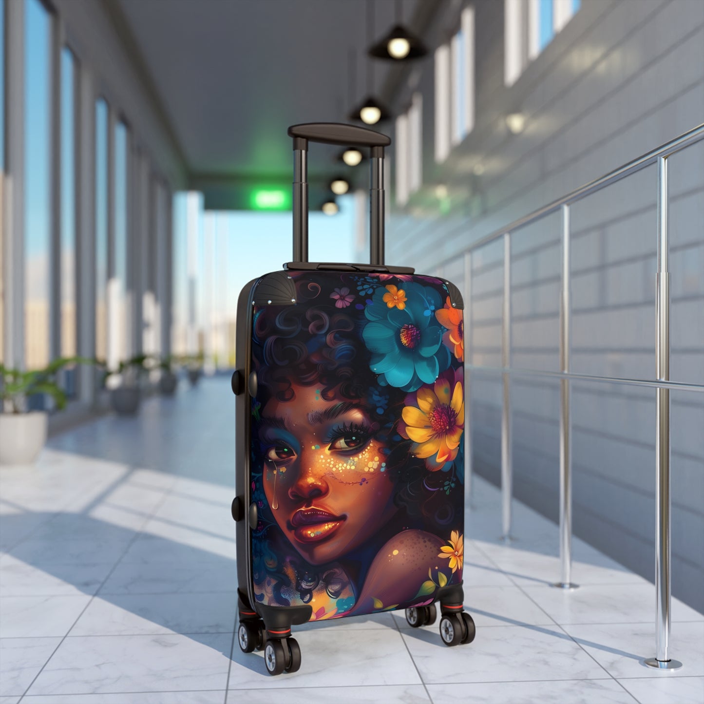 Floral BGM Suitcase