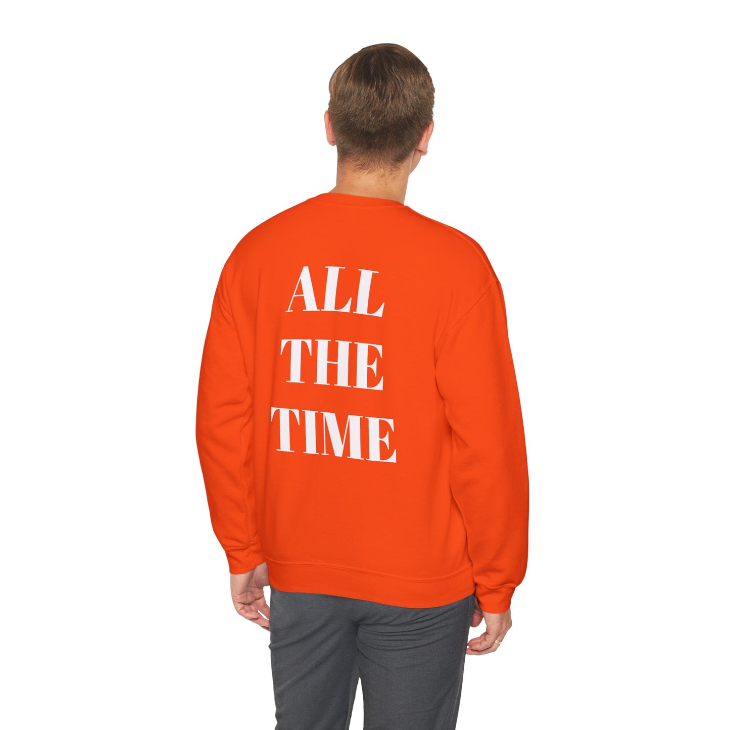 God is Good, All the Time Faith-Inspired Crewneck Sweatshirt