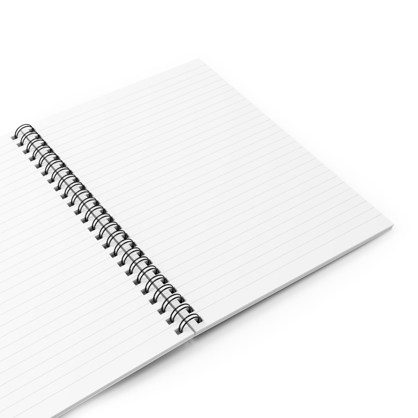 Pretty Lady Spiral Notebook-Ruled Line