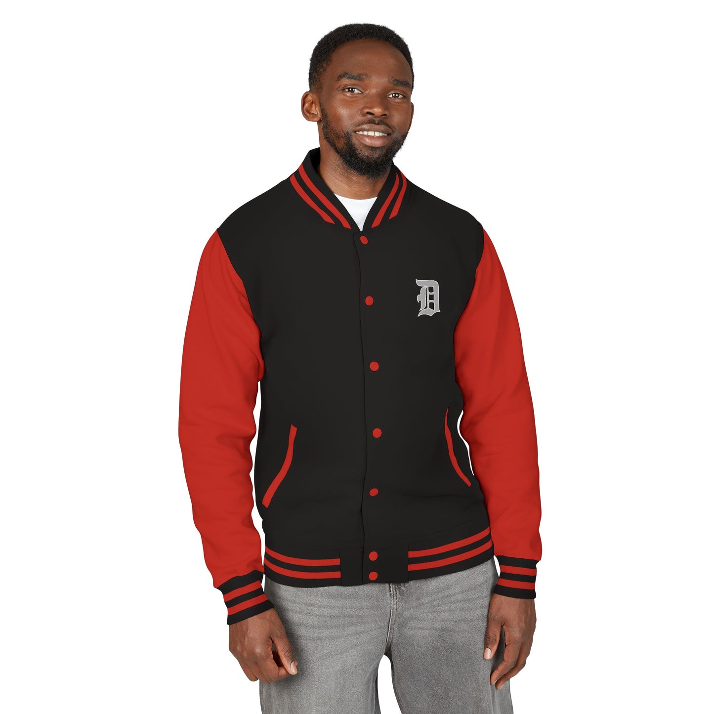 What Up Doe Unisex Heavyweight Letterman Jacket