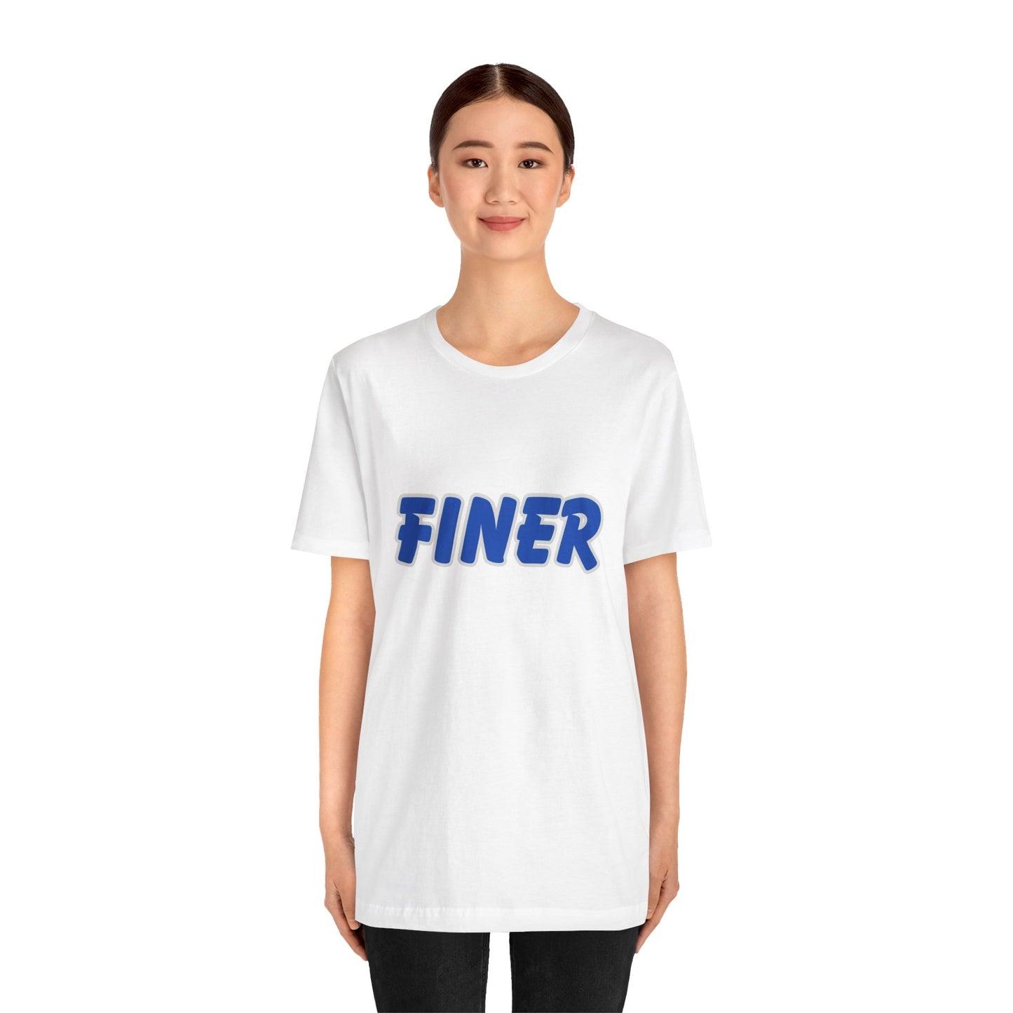 Finer Unisex Jersey Short Sleeve Tee