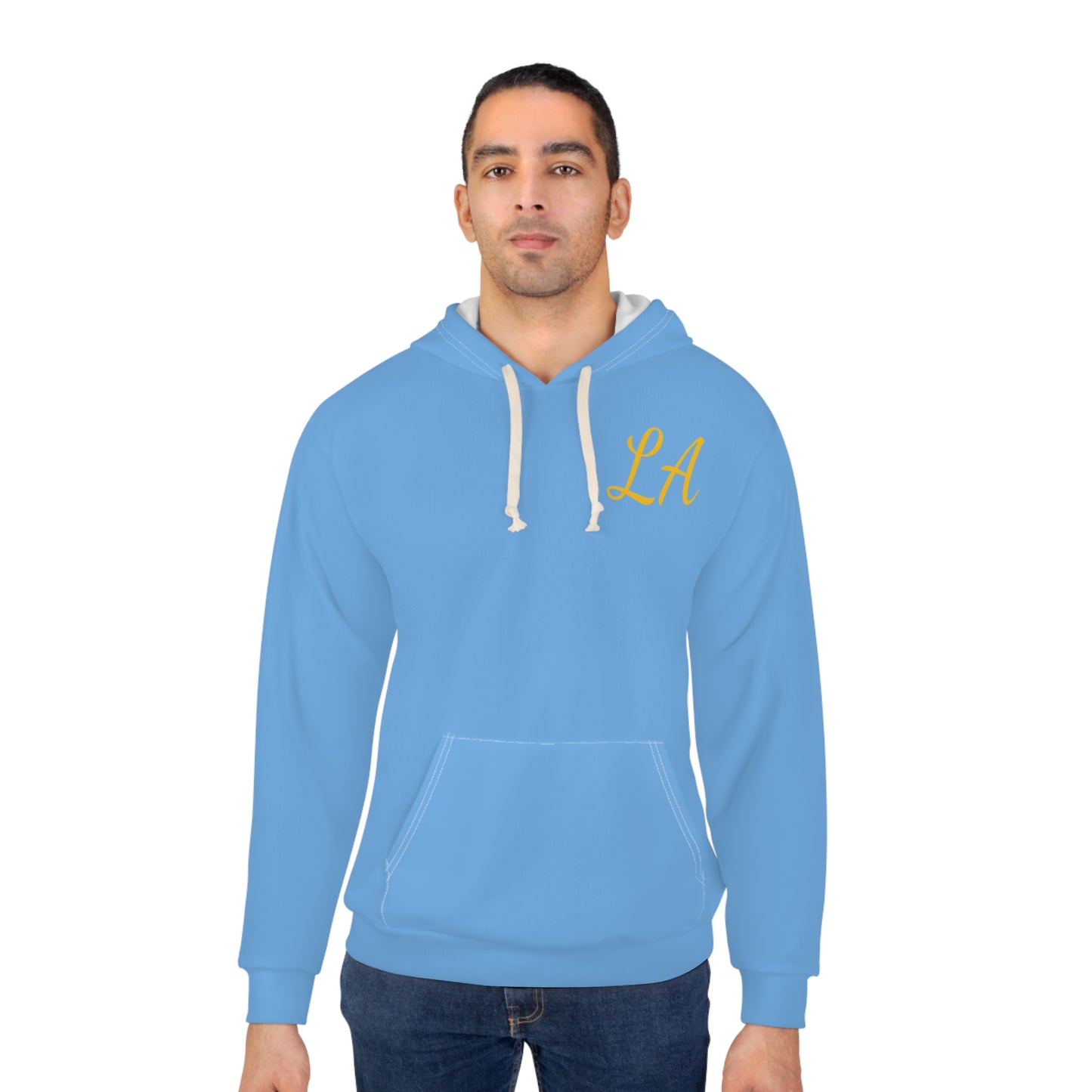 Los Angeles Unisex Pullover Hoodie (AOP)