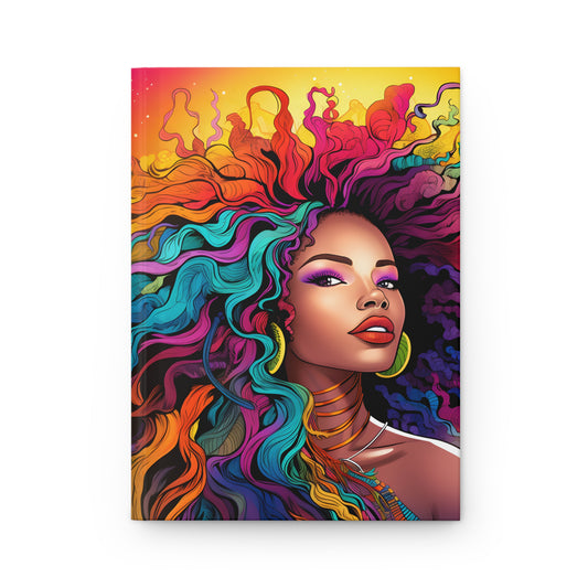 Vibrant and Colorful BGM Hardcover Journal Matte
