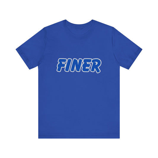 Finer Unisex Jersey Short Sleeve Tee