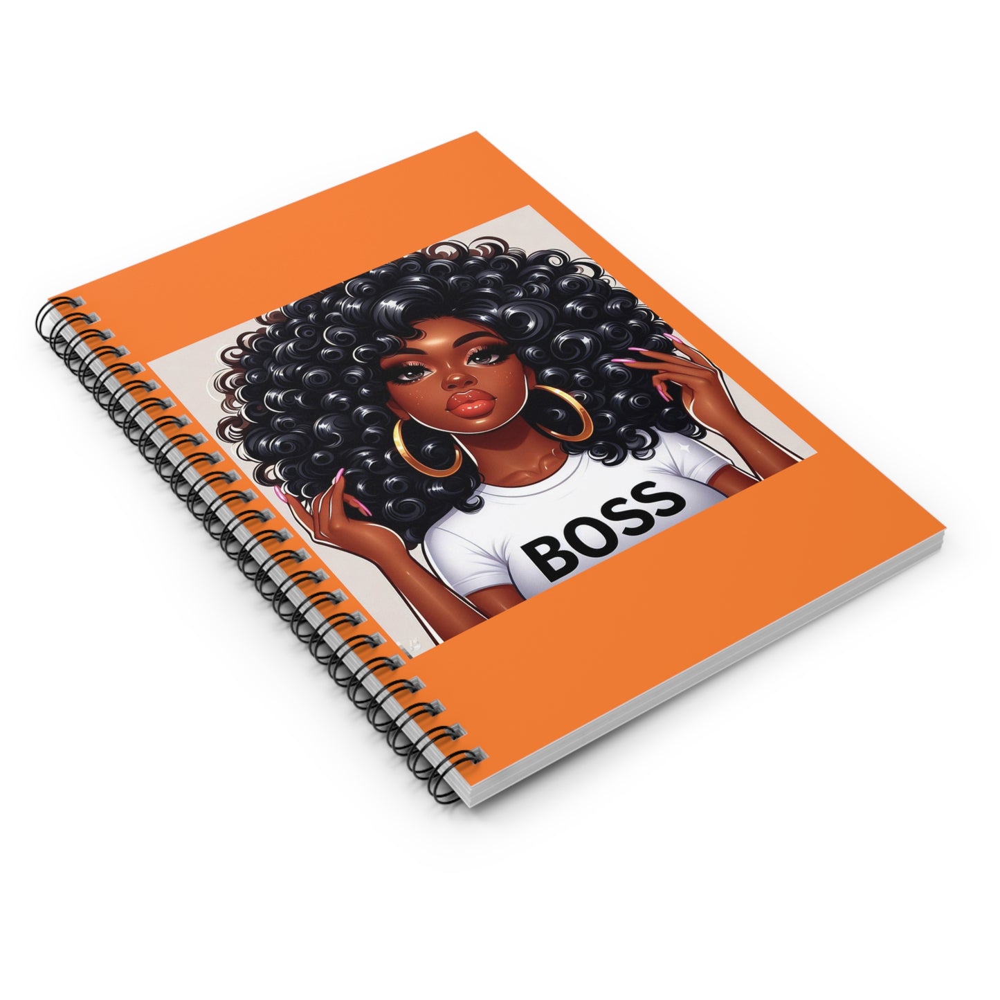 Boss Lady Spiral Notebook - Ruled Line