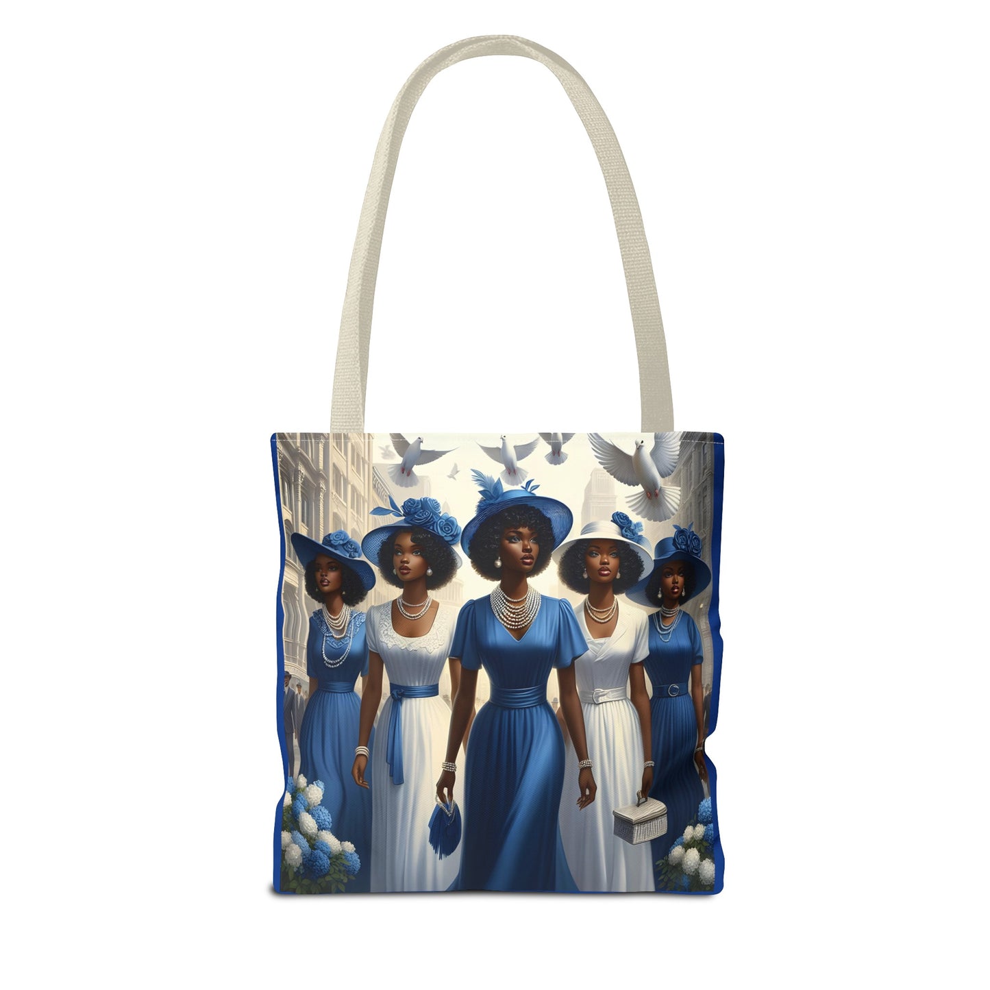 Five Finer Ladies Tote Bag (AOP)