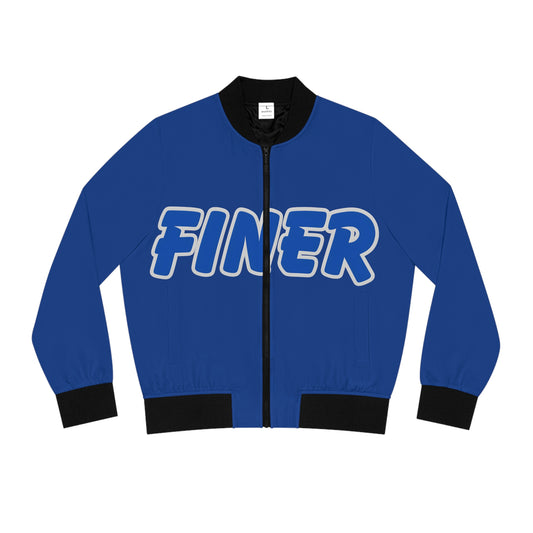 Finer Women's Bomber Jacket (AOP)