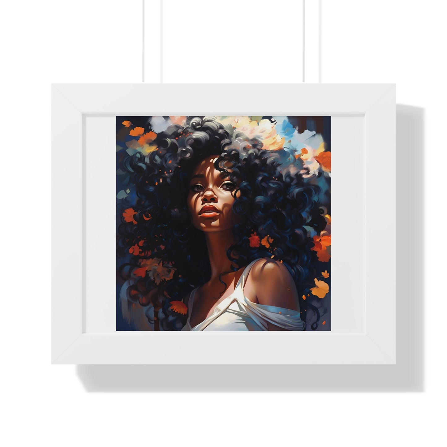 BGM Glowing Framed Horizontal Poster