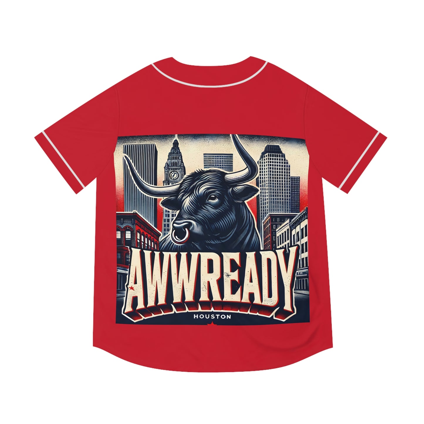 Houston Awwready Men's Baseball Jersey