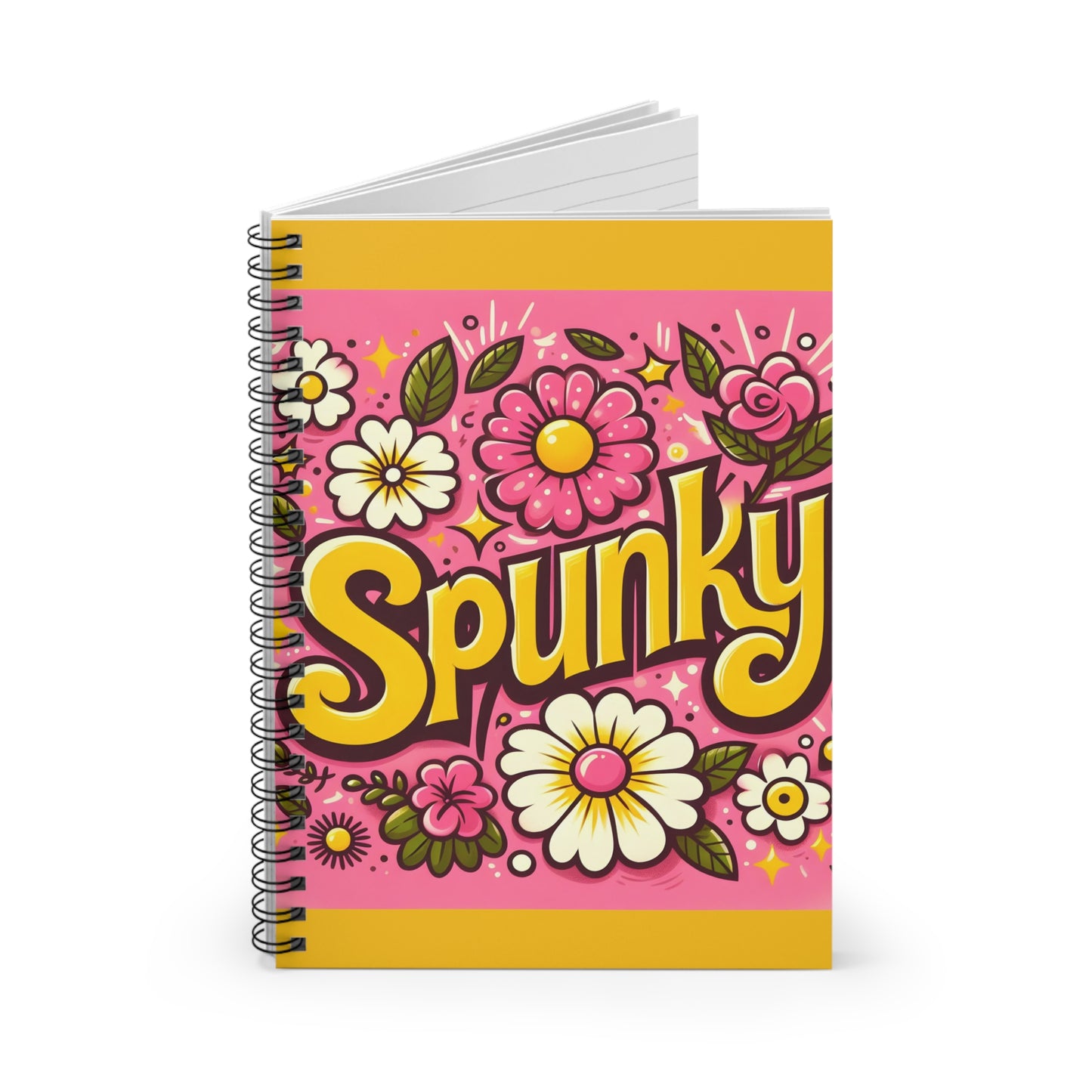 Spunky Spiral Notebook - Ruled Line