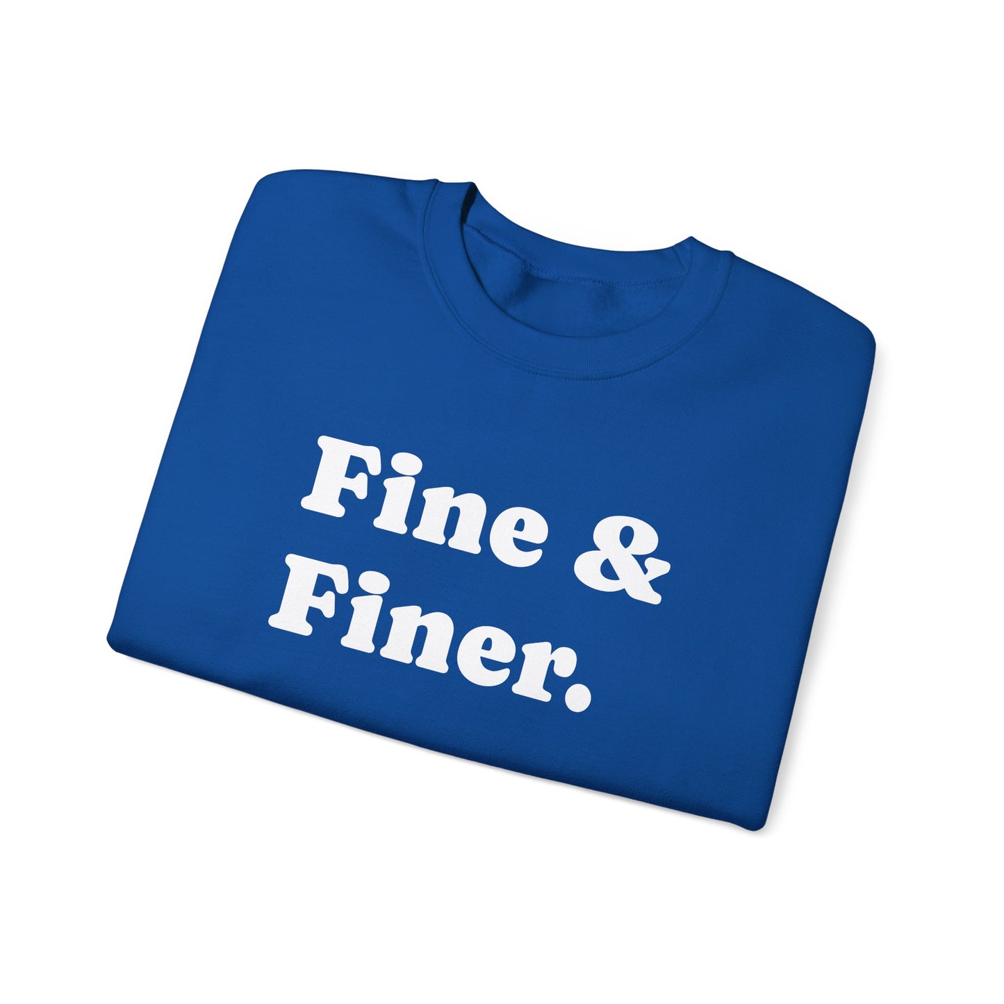 Fine & Finer Unisex Heavy Blend™ Crewneck Sweatshirt