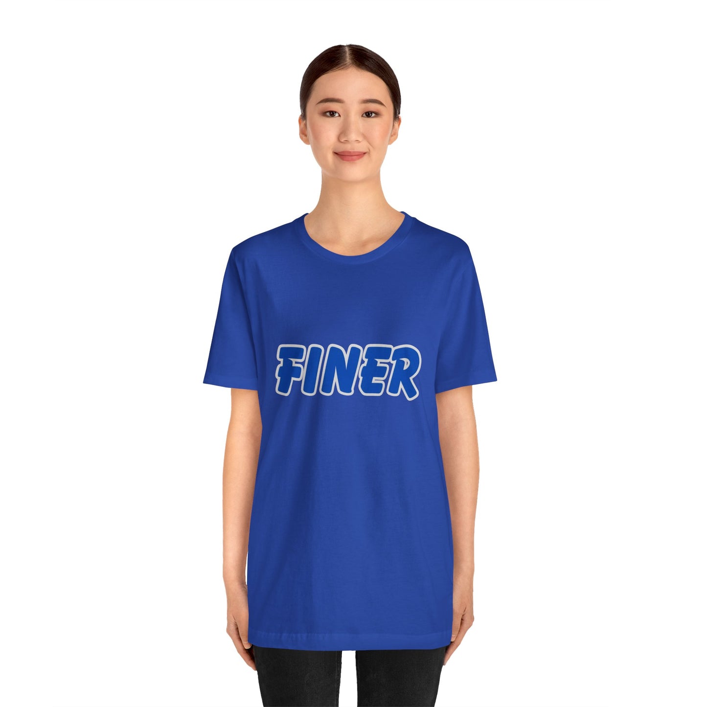 Finer Unisex Jersey Short Sleeve Tee