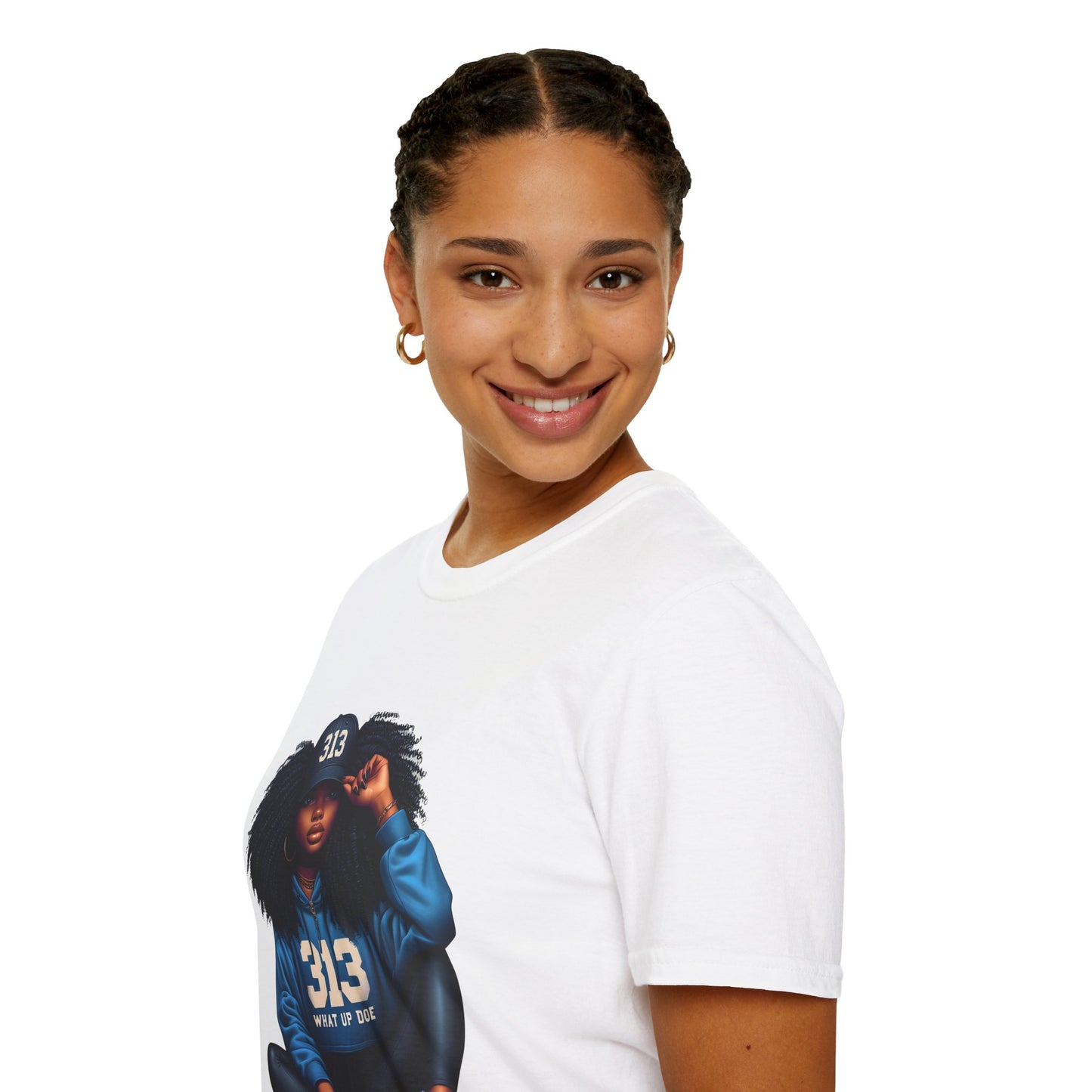 Detroit Girl Unisex Softstyle T-Shirt