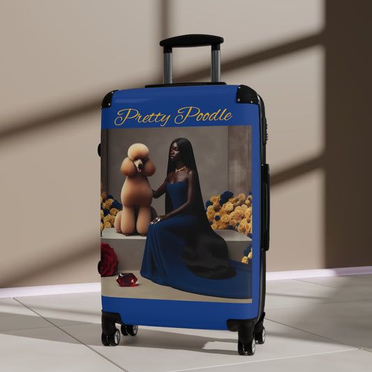 Pretty Poodle Suitcase