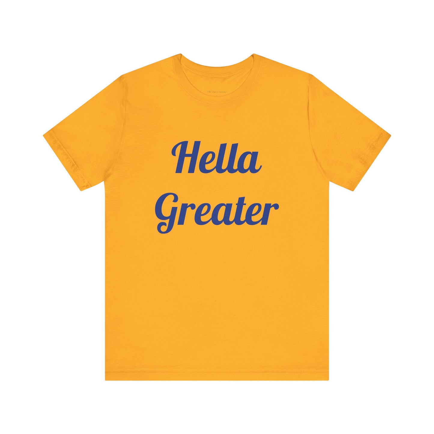 Hella Black Tee Series- Unisex Jersey Short Sleeve T-Shirt