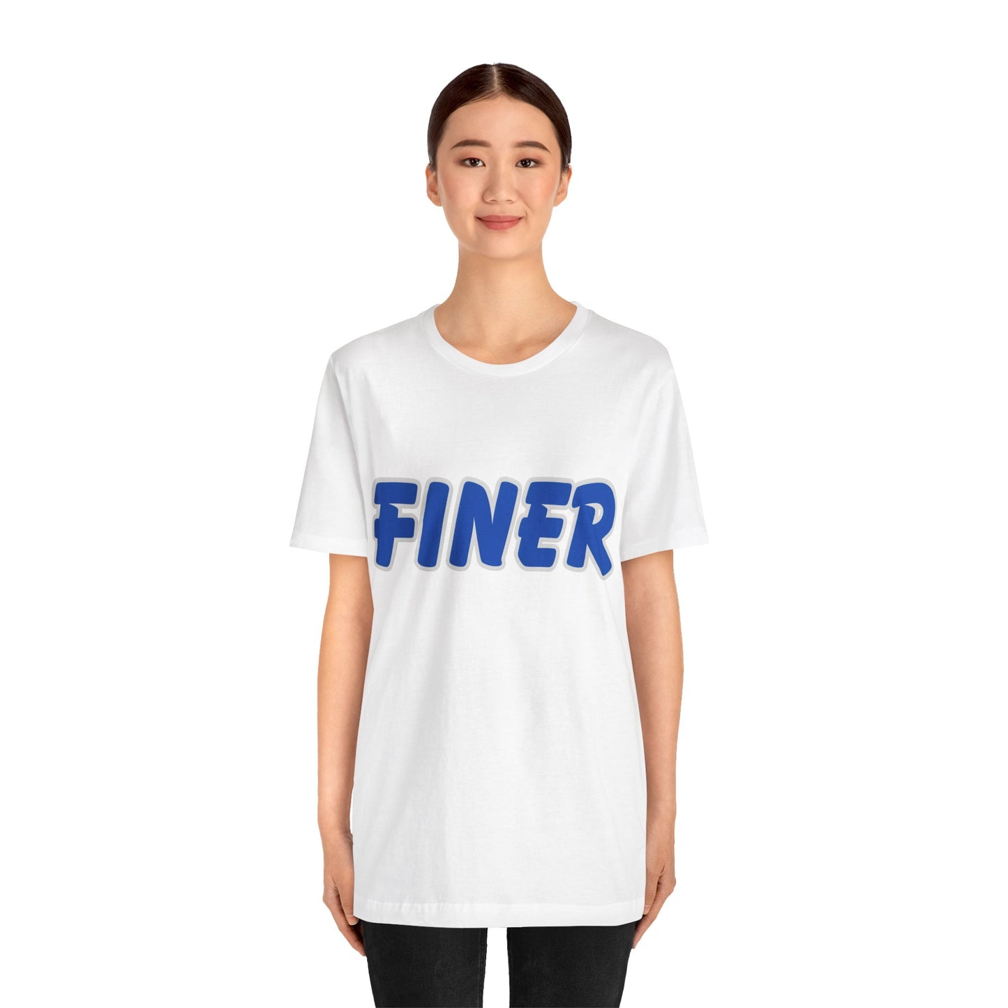 Finer Unisex Jersey Short Sleeve Tee
