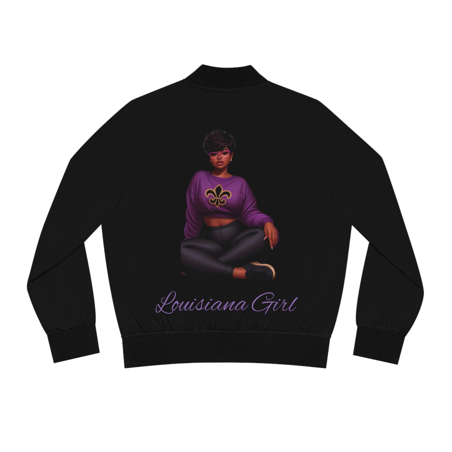 Kristi B Custom Women's Bomber Jacket (AOP)