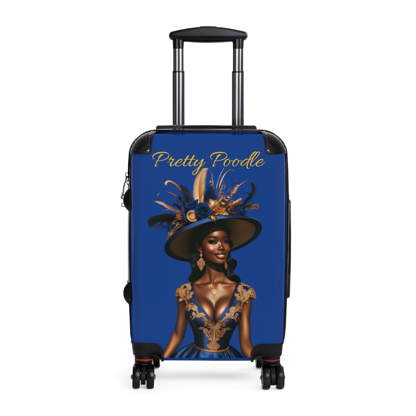 Sophisticated Poodle Suitcase