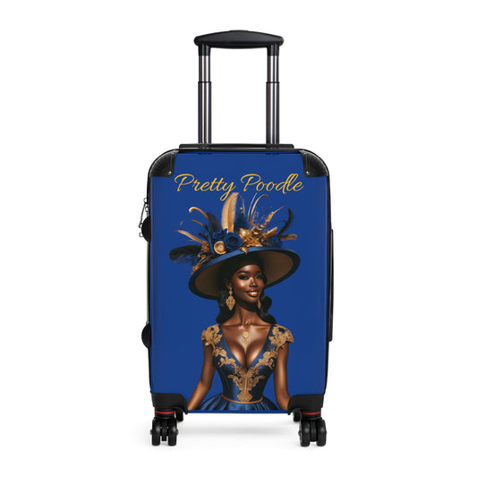 Sophisticated Poodle Suitcase