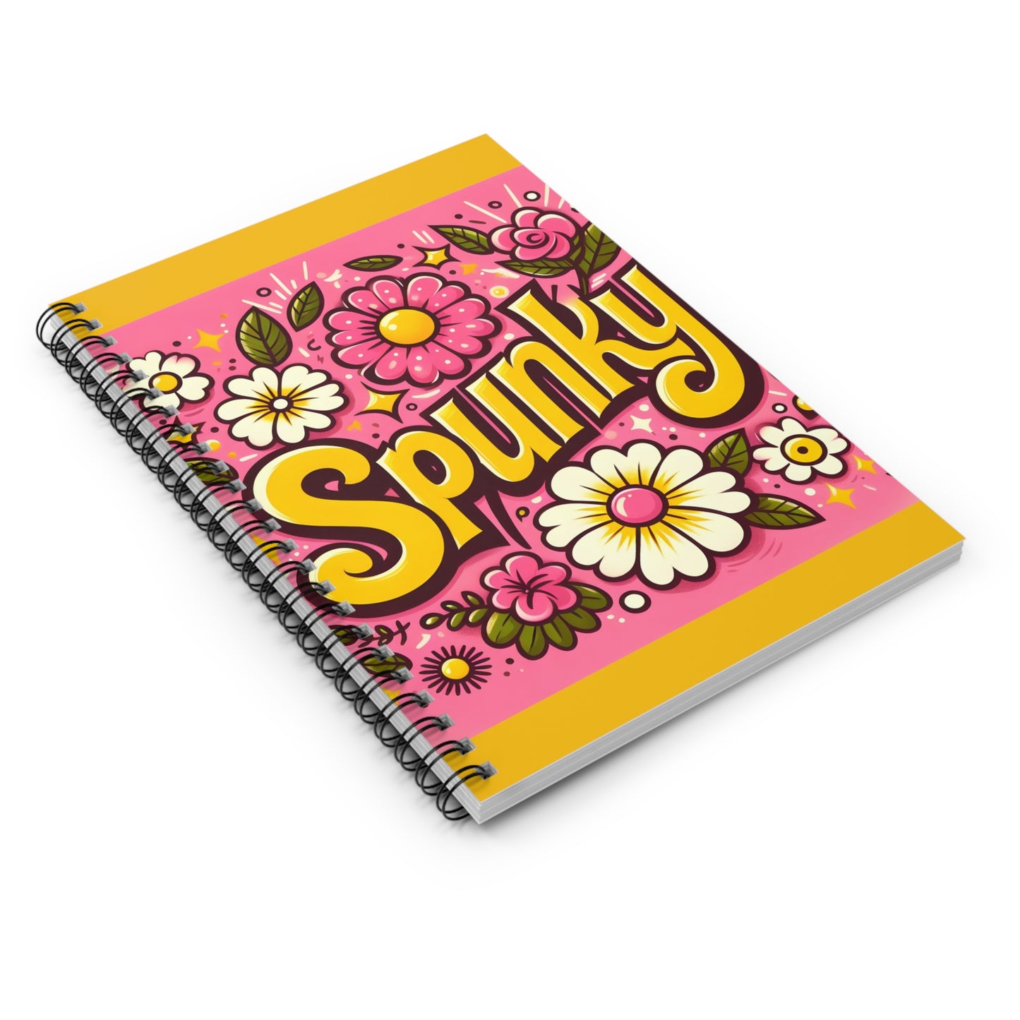 Spunky Spiral Notebook - Ruled Line