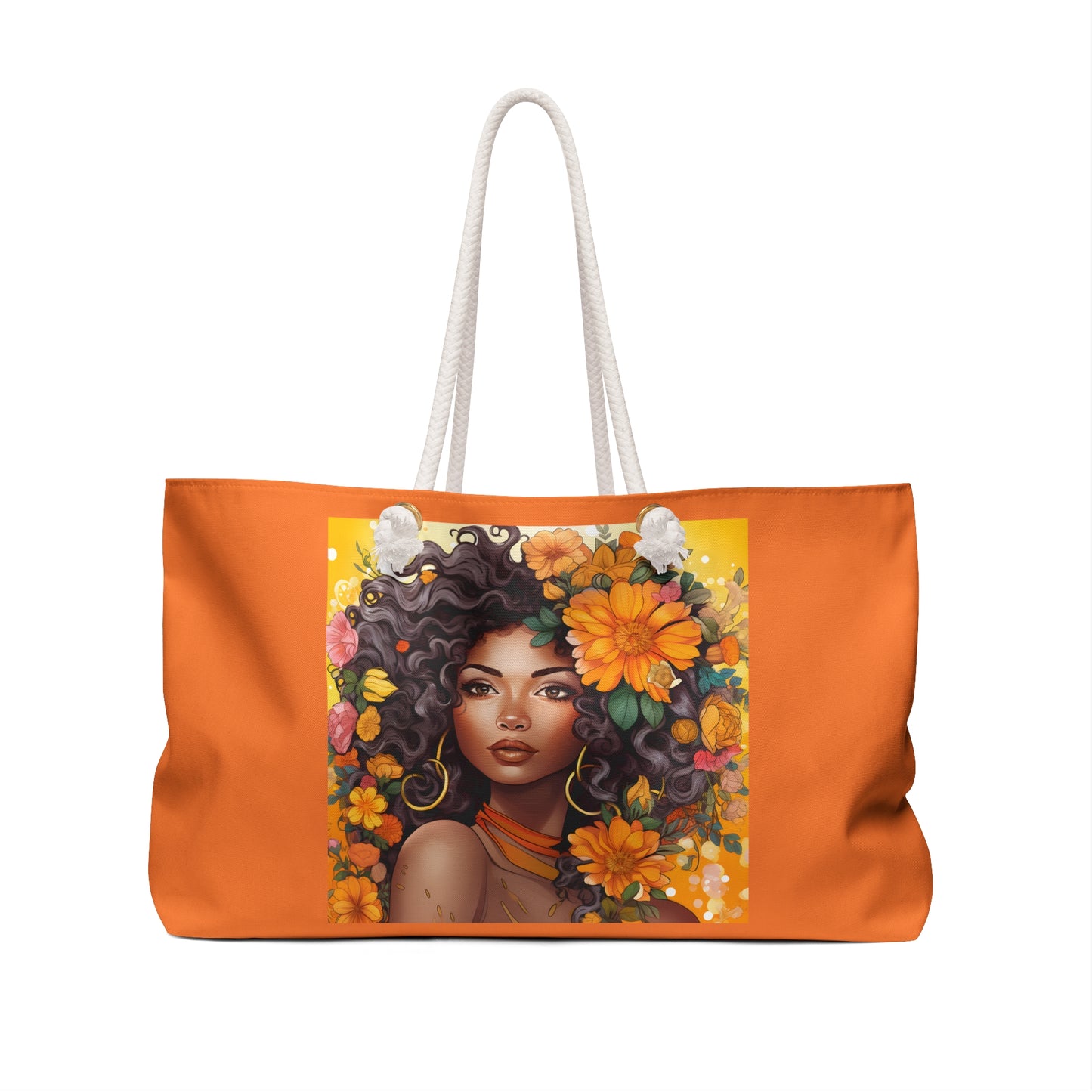 Orange BGM Weekender Bag