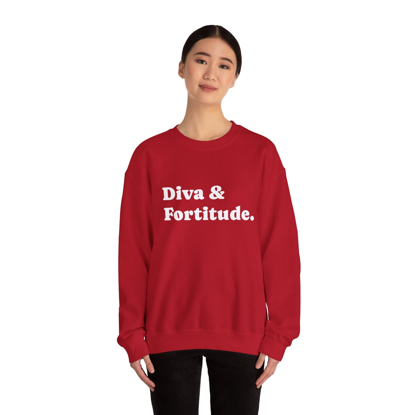 Diva & Fortitude Unisex Heavy Blend™ Crewneck Sweatshirt