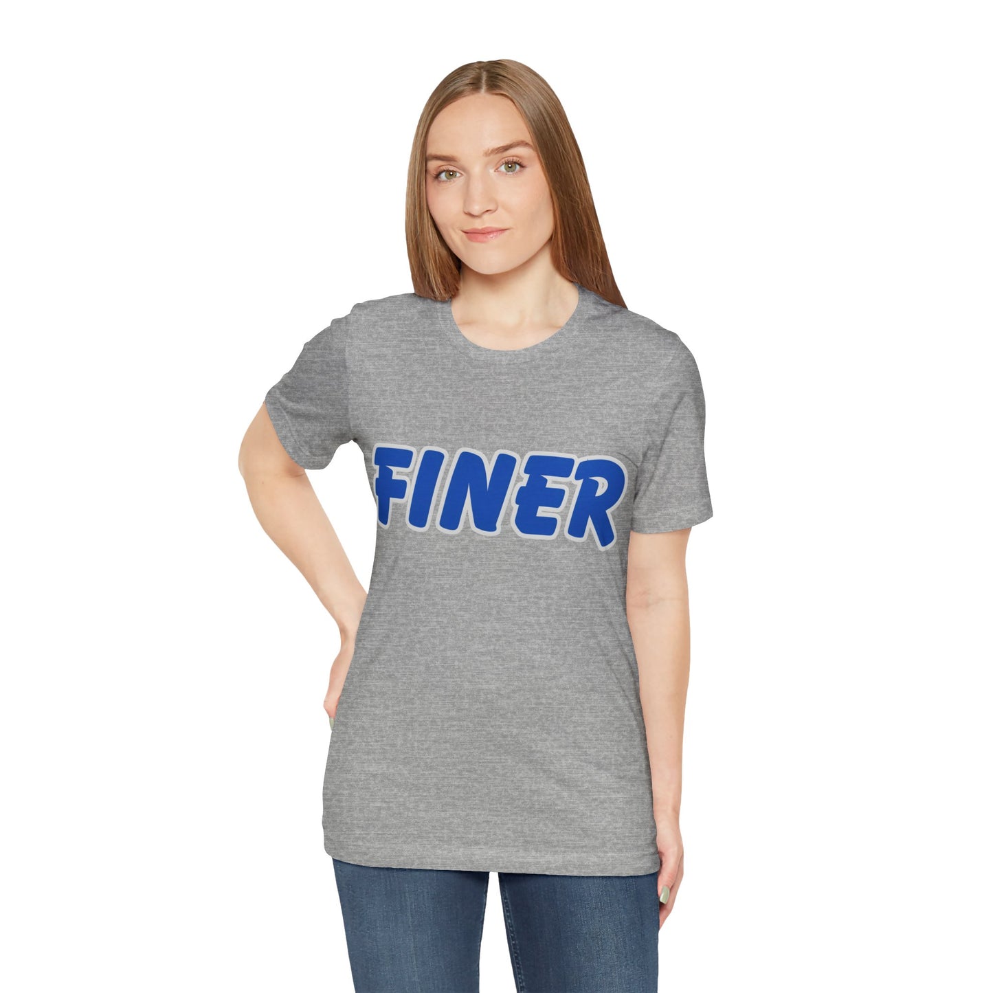 Finer Unisex Jersey Short Sleeve Tee