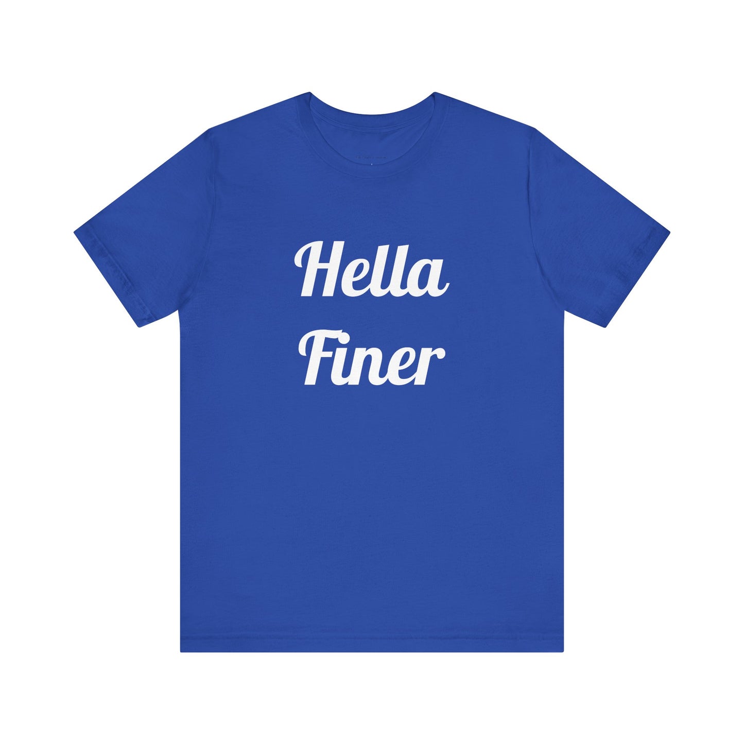 Hella Black Tee Series- Unisex Jersey Short Sleeve T-Shirt