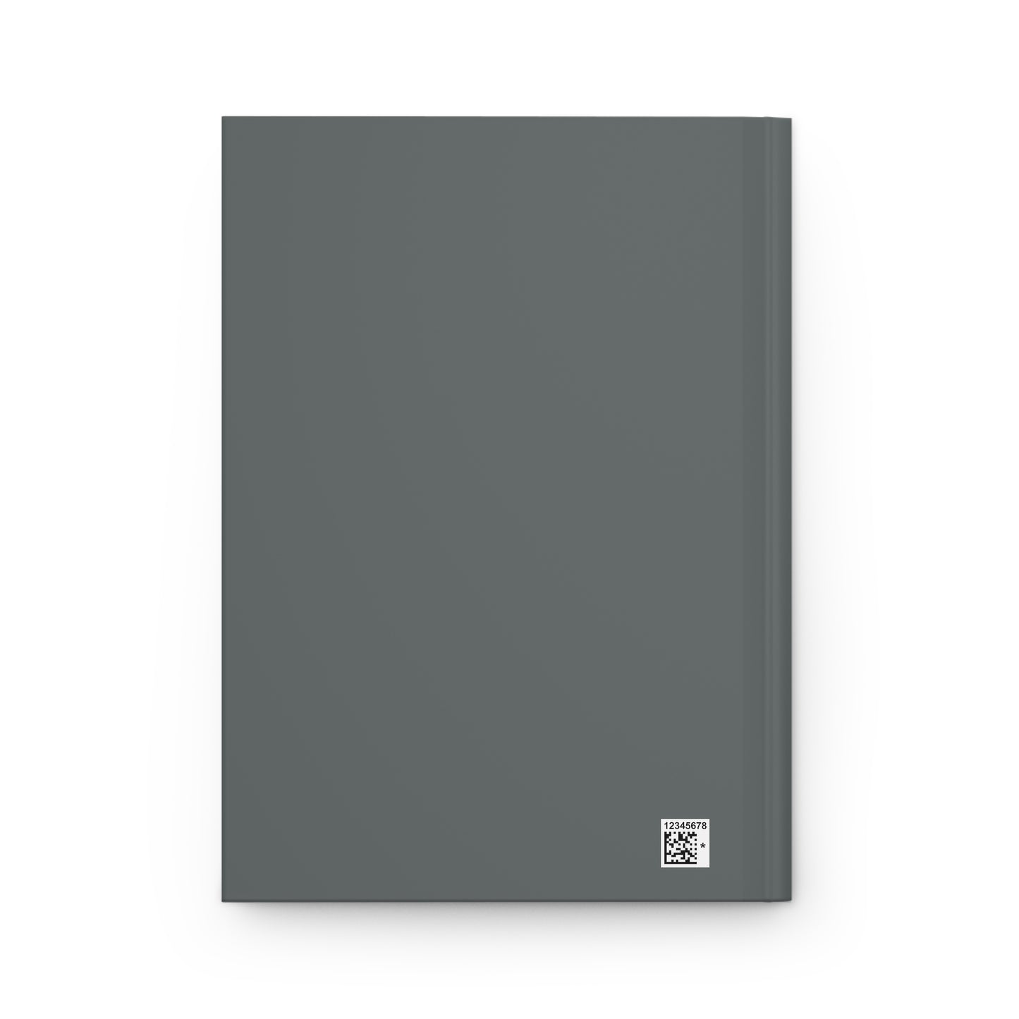 Gray and Red Detroit Hardcover Journal Matte