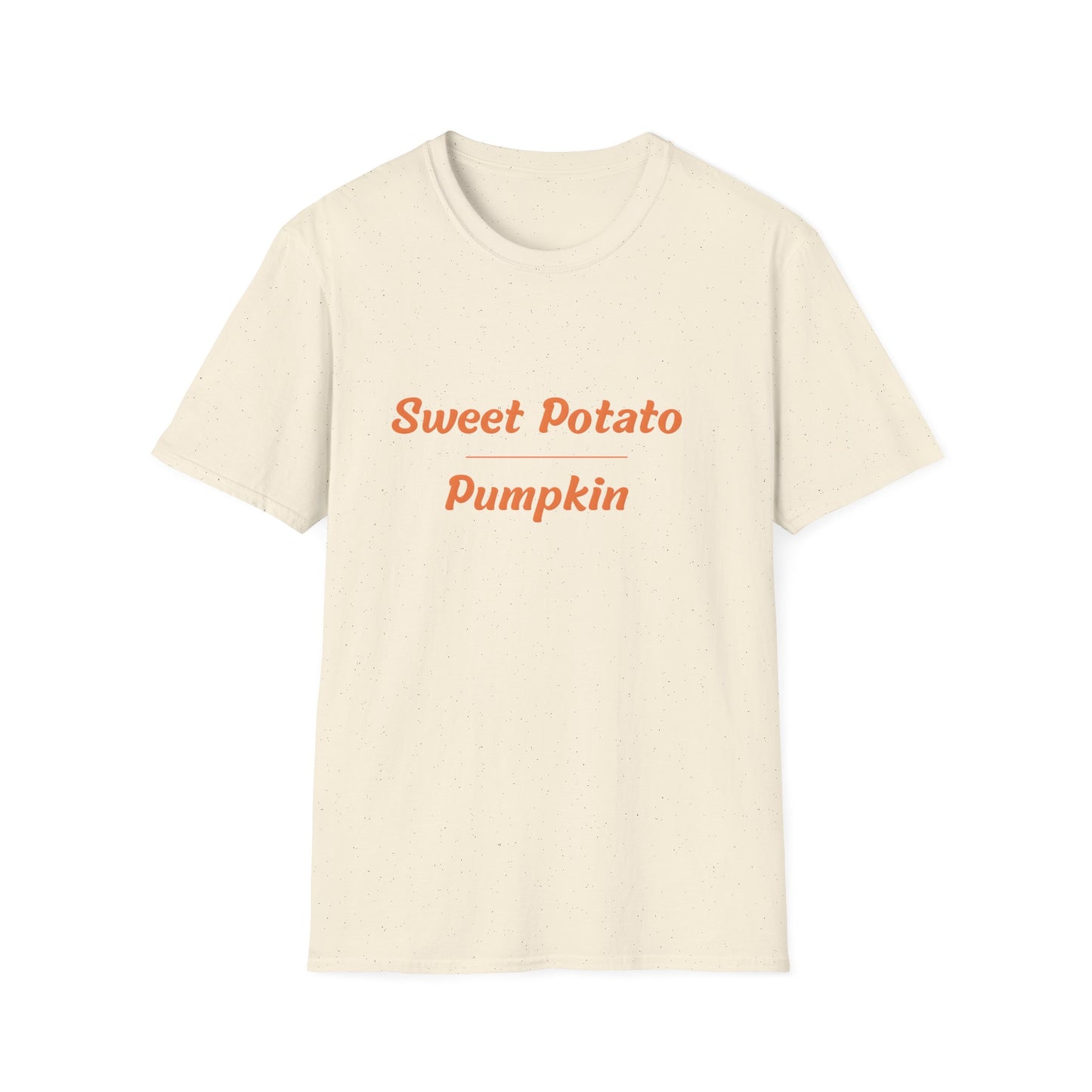 Sweet Potato over Pumpkin Unisex Softstyle T-Shirt