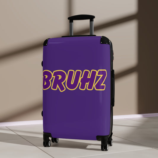 Purple Bruhz Suitcase