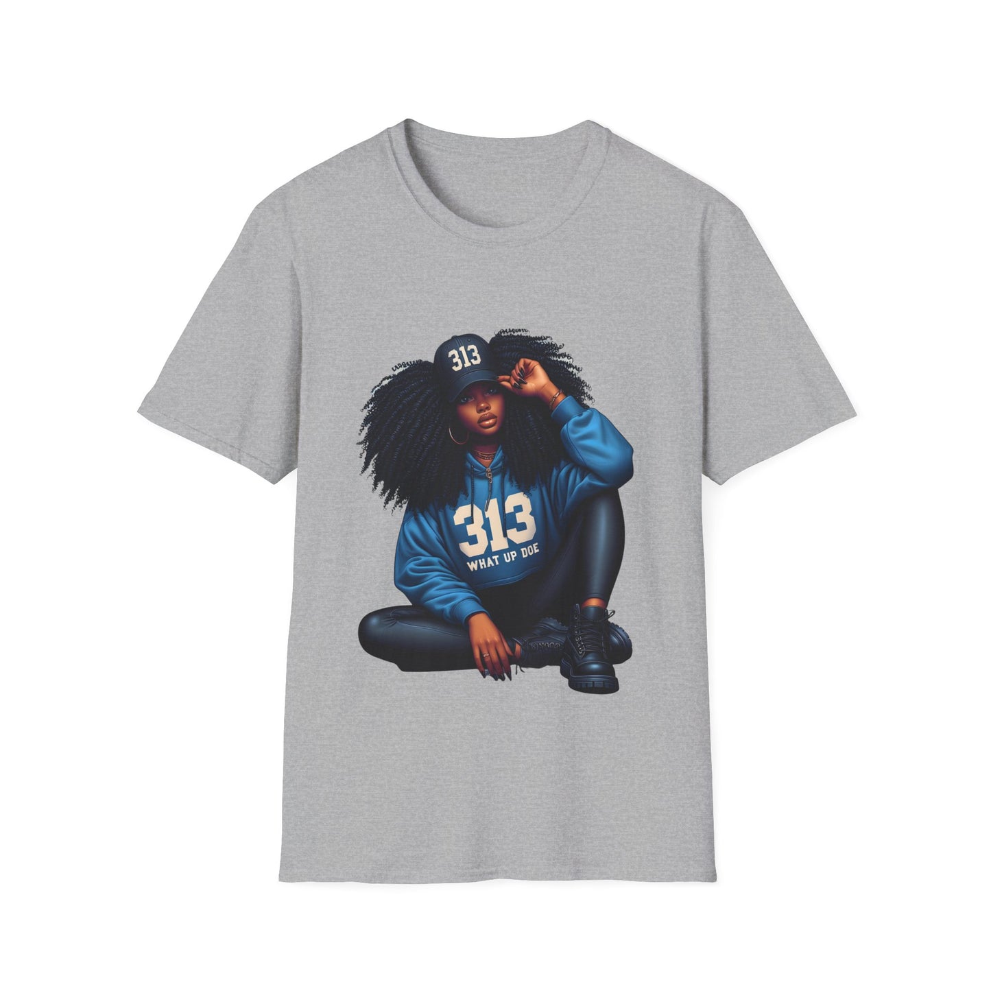 Detroit Girl Unisex Softstyle T-Shirt