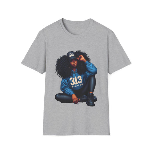 Detroit Girl Unisex Softstyle T-Shirt