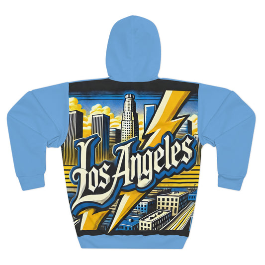 Los Angeles Unisex Pullover Hoodie (AOP)
