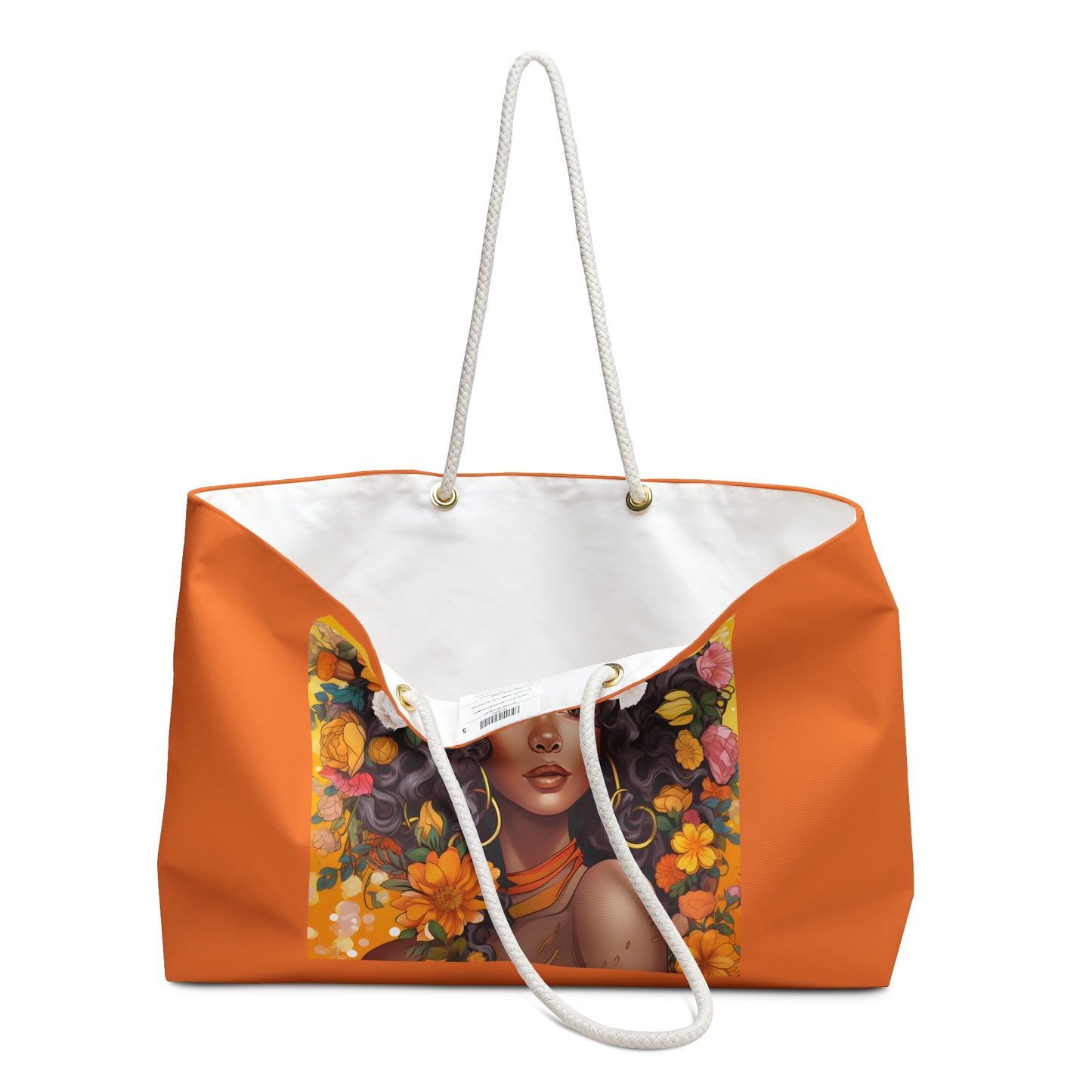 Orange BGM Weekender Bag