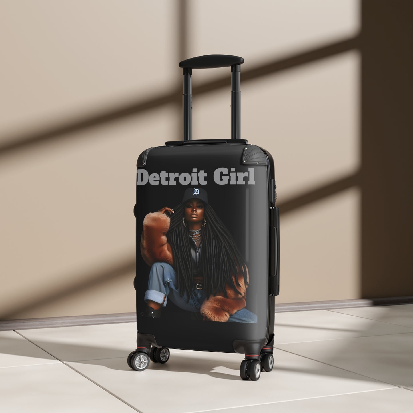 Detroit Girl Small Suitcase