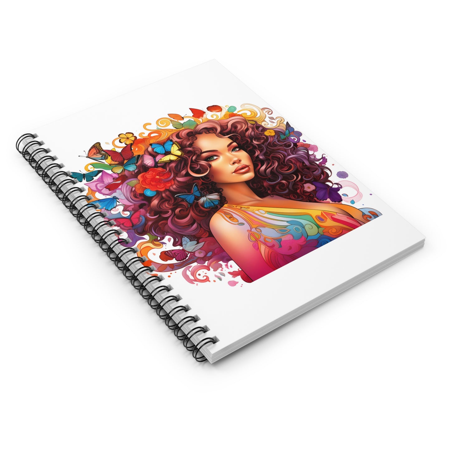 BGM Colorful Spiral Notebook - Ruled Line