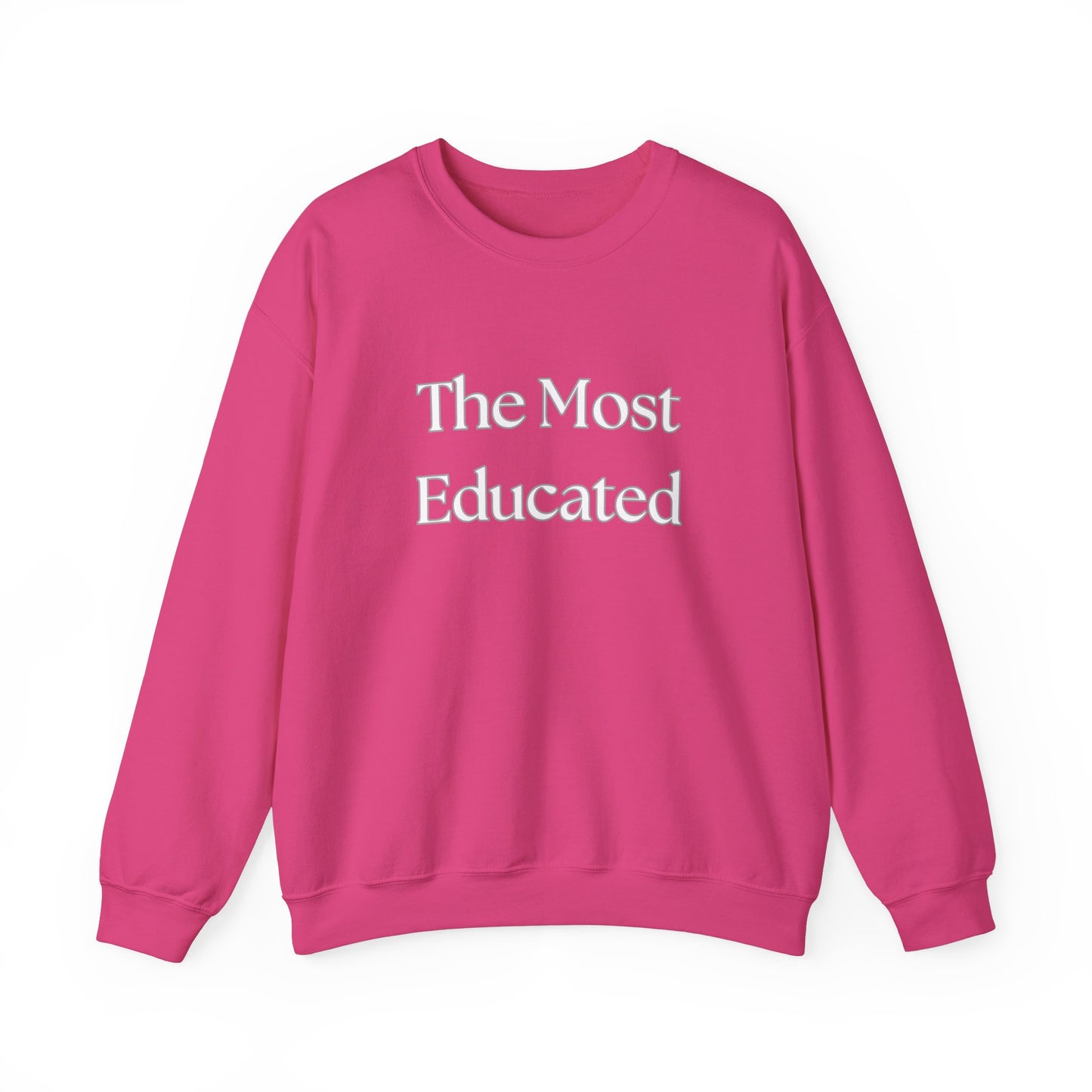 The Most Educated Unisex Heavy Blend™ Crewneck Sweatshirt