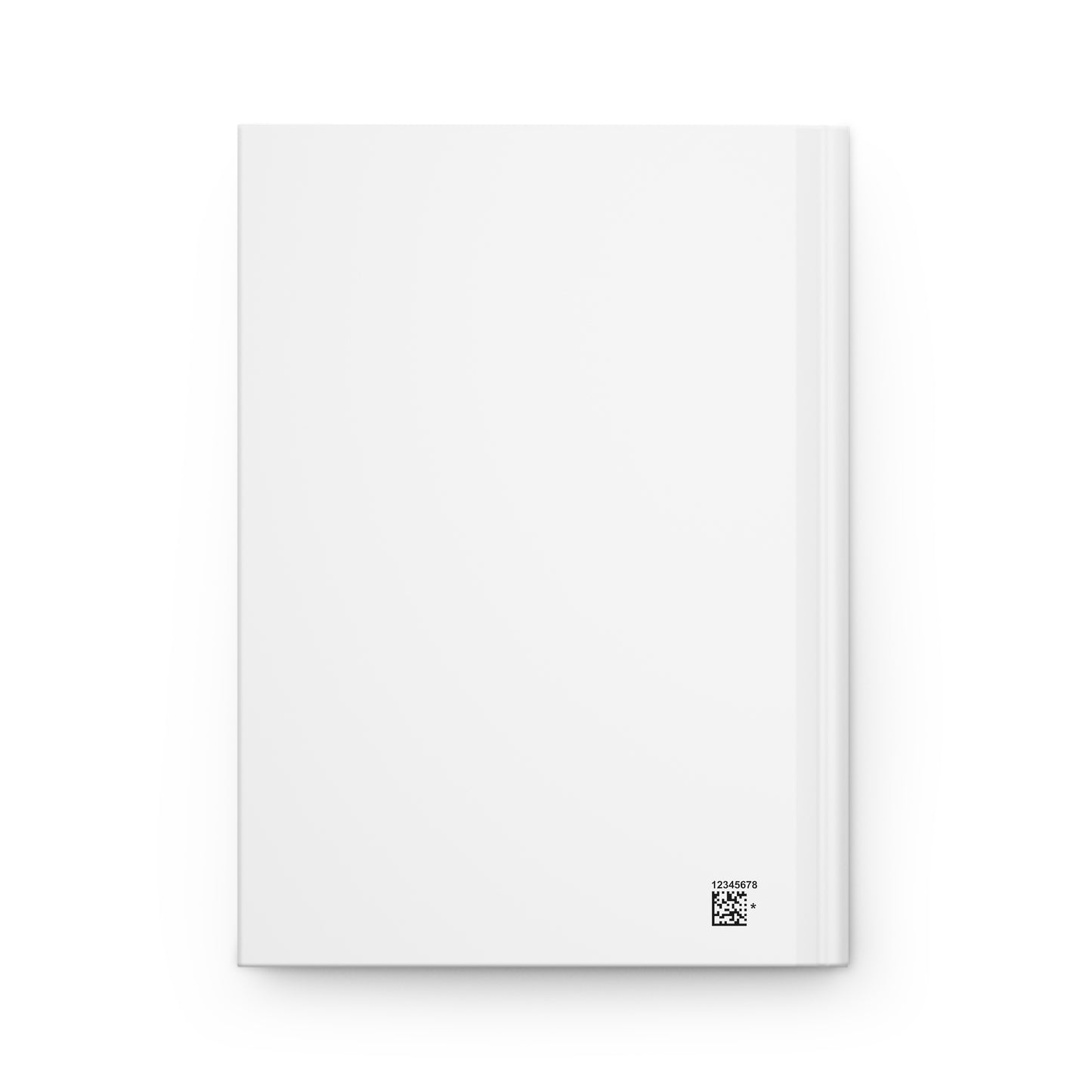 Royal Blue and White Hardcover Journal Matte