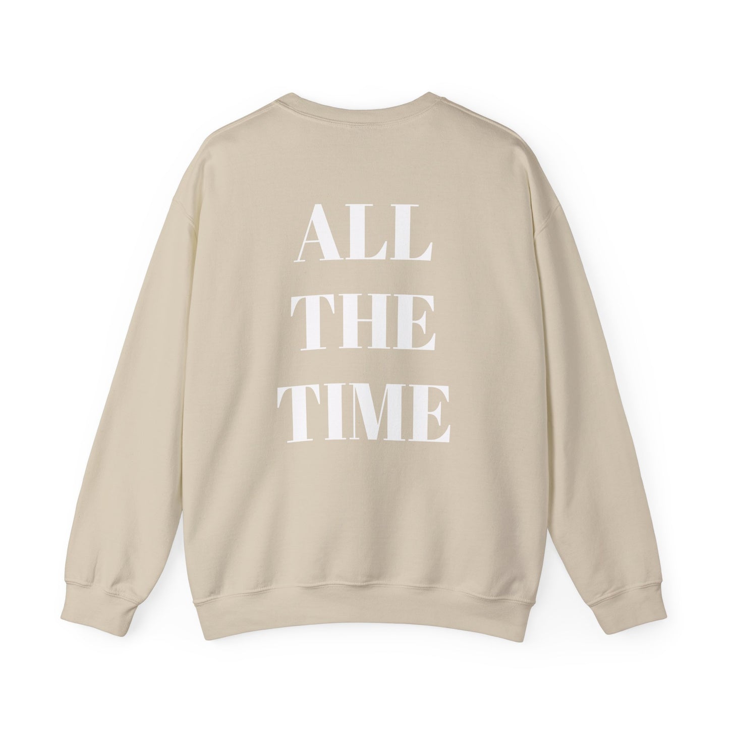 God is Good, All the Time Faith-Inspired Crewneck Sweatshirt