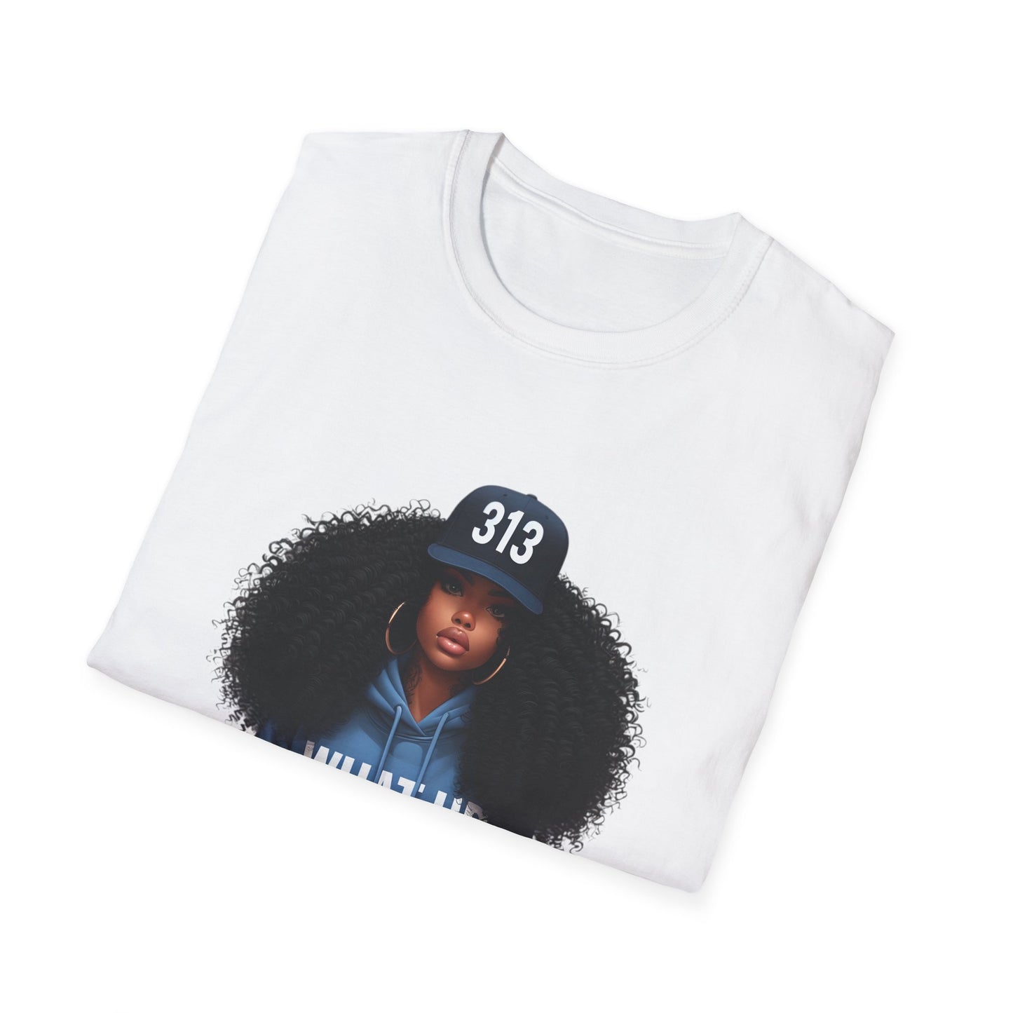 313 Detroit Girl Unisex Softstyle T-Shirt