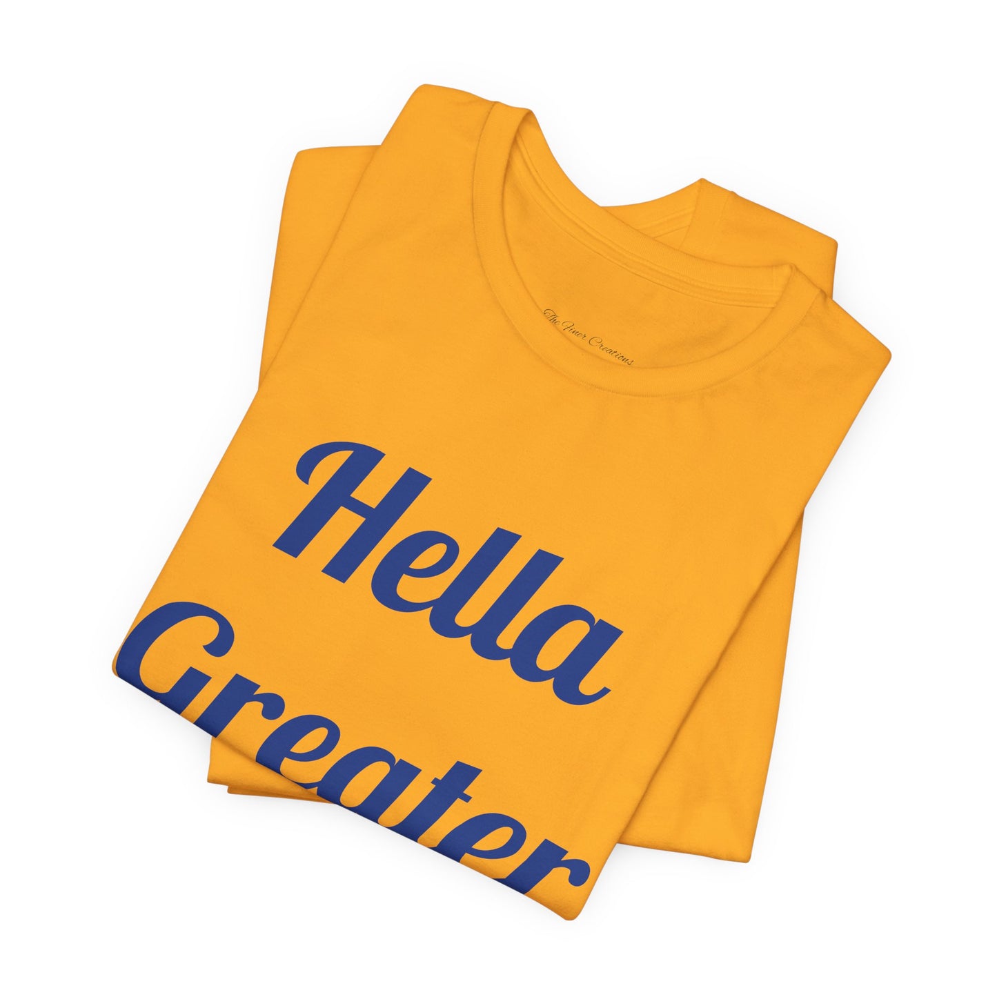 Hella Black Tee Series- Unisex Jersey Short Sleeve T-Shirt