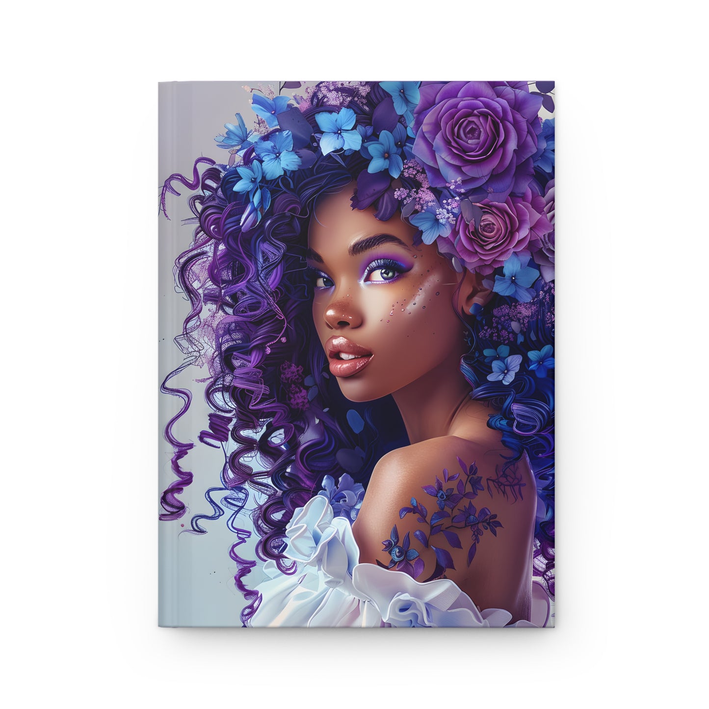 Purple Beauty Hardcover Journal Matte