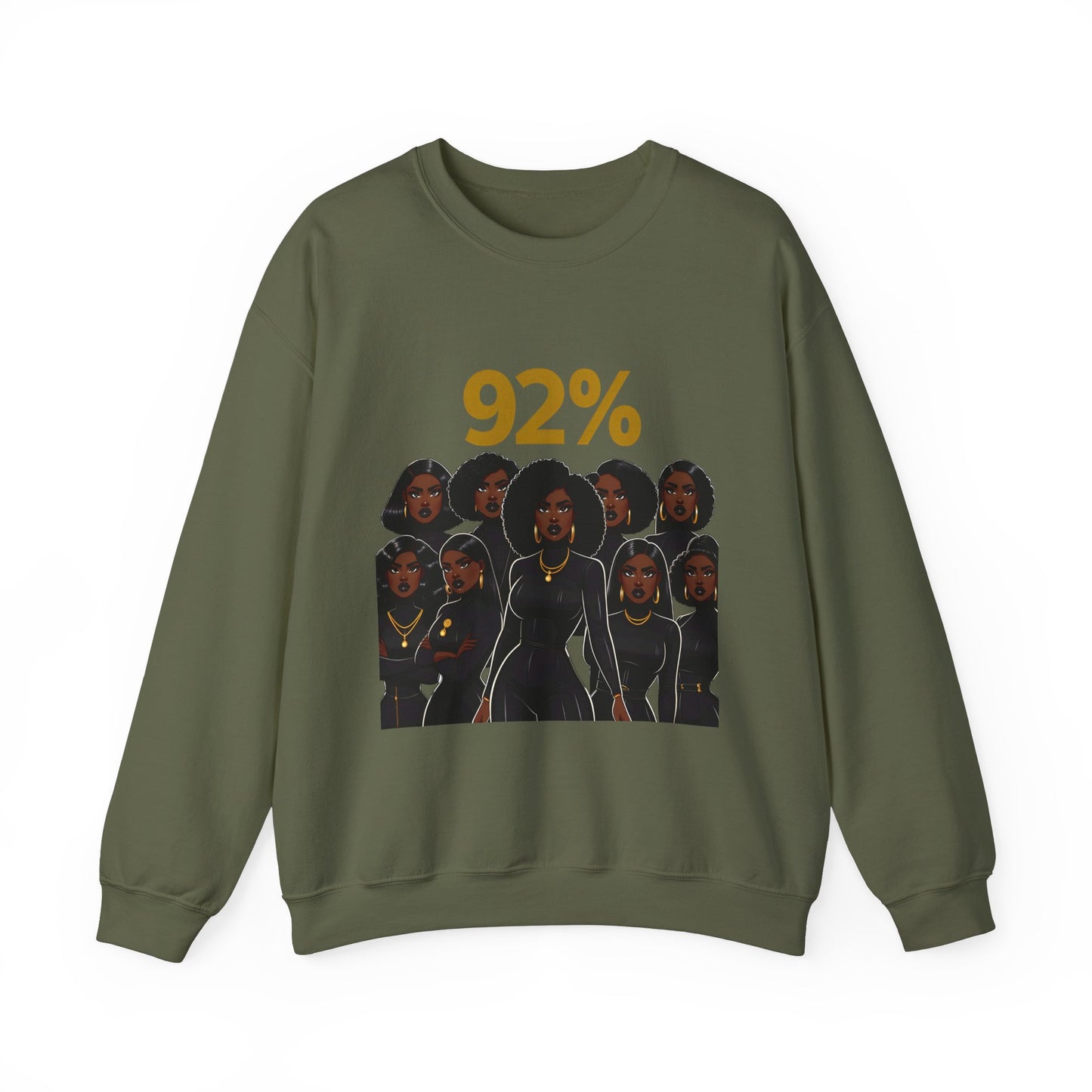 The 92% Unisex Heavy Blend™ Crewneck Sweatshirt