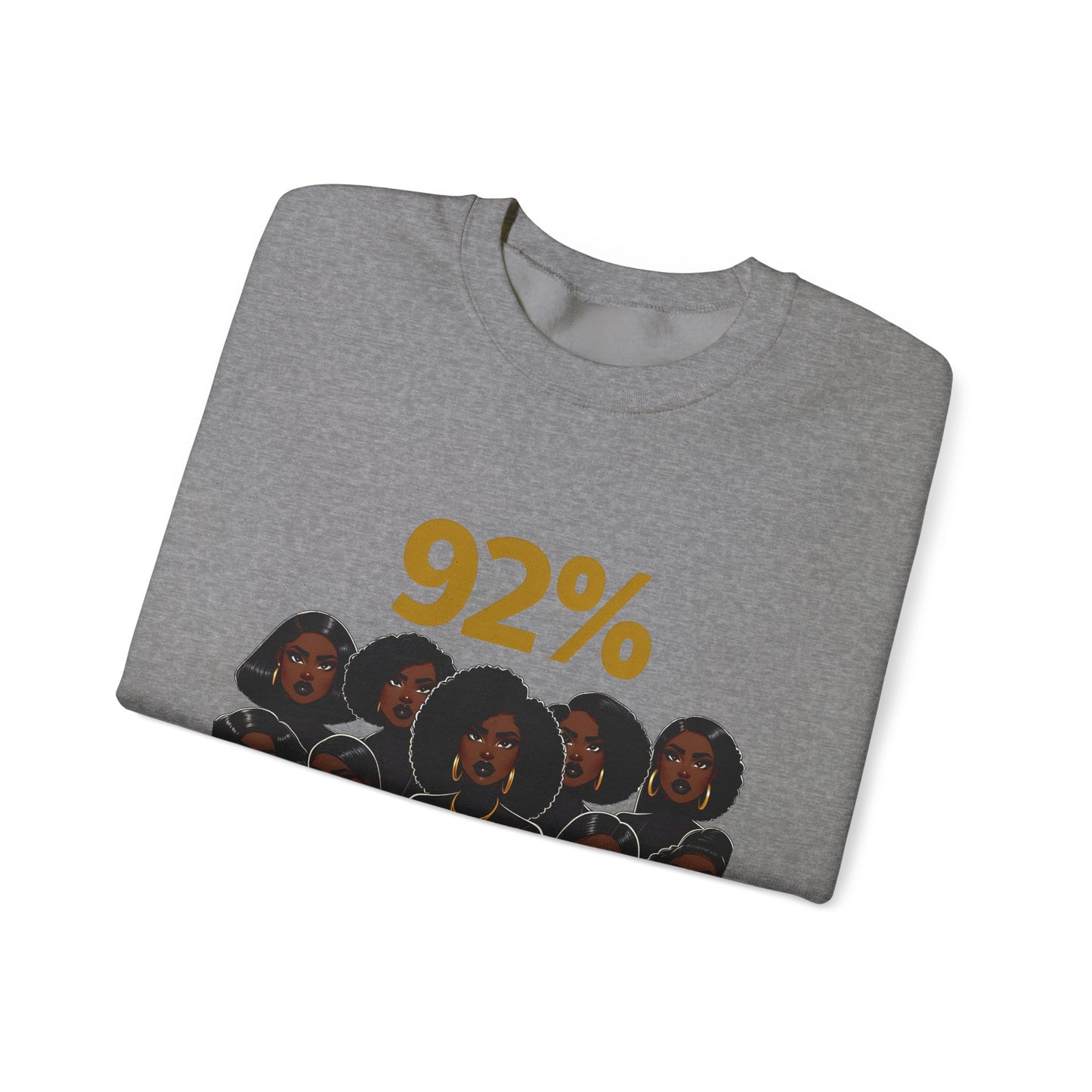 The 92% Unisex Heavy Blend™ Crewneck Sweatshirt