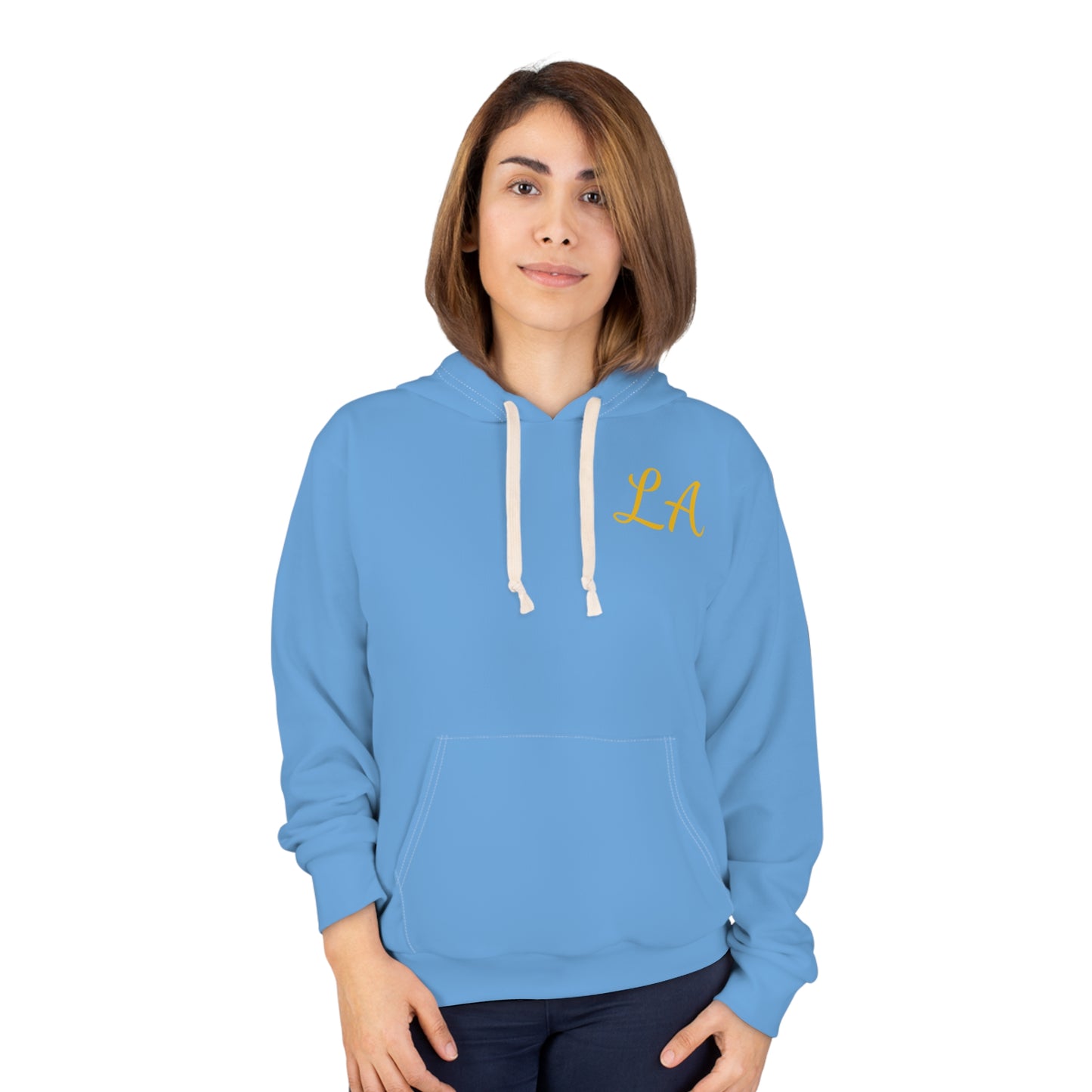 Los Angeles Unisex Pullover Hoodie (AOP)