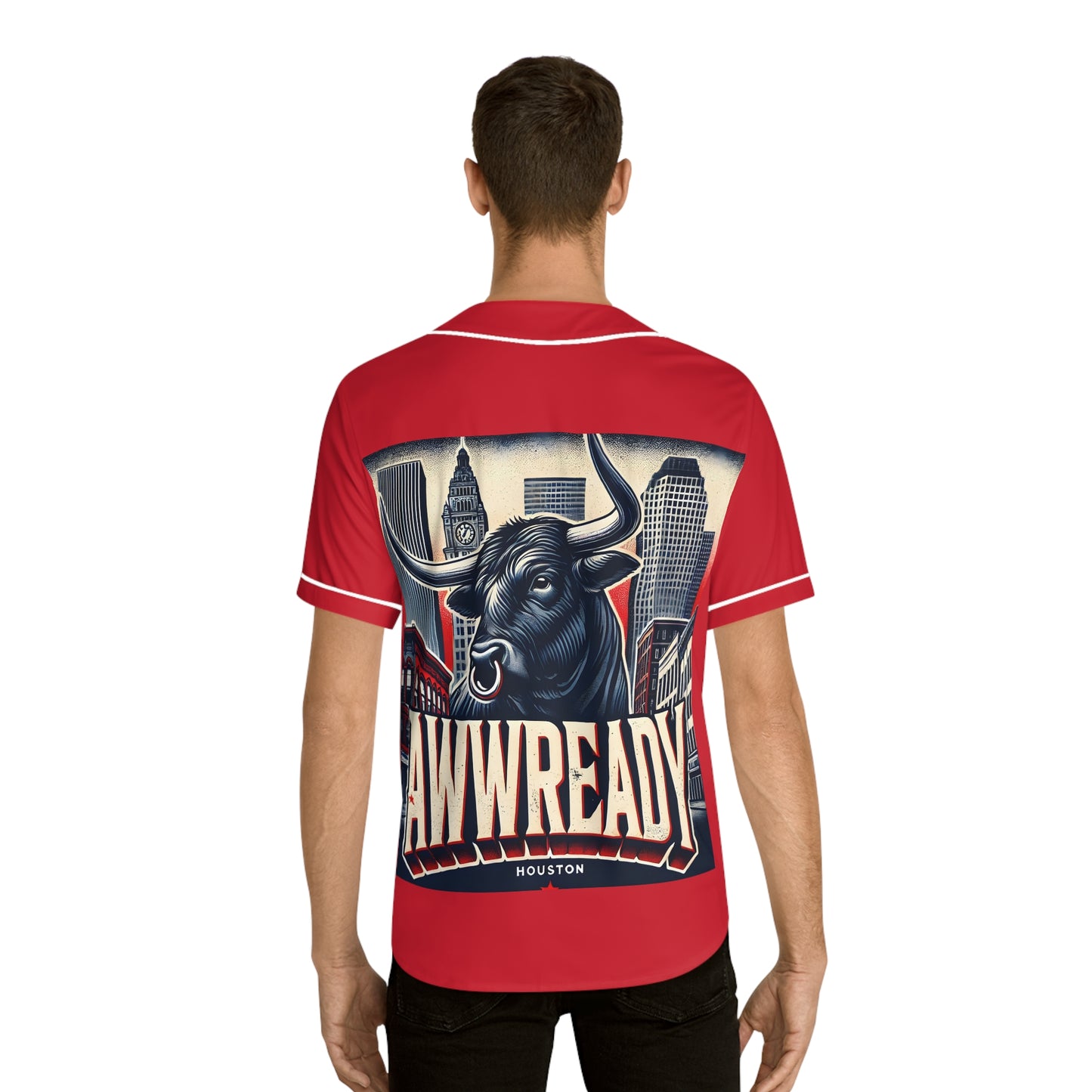 Houston Awwready Men's Baseball Jersey
